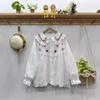 1116 Spring New Women's Lapel Japanese Cotton and Linen Shirt Loose Shirt Versatile Top Literary Style Mori