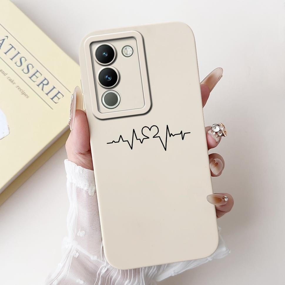 For Vivo Y200 Casing V2307 Stylish Sunflower Cartoon Girls Cover Case For Vivo Y 200 V29E V 29E Y200 5G Soft Fundas Capa 6.67"