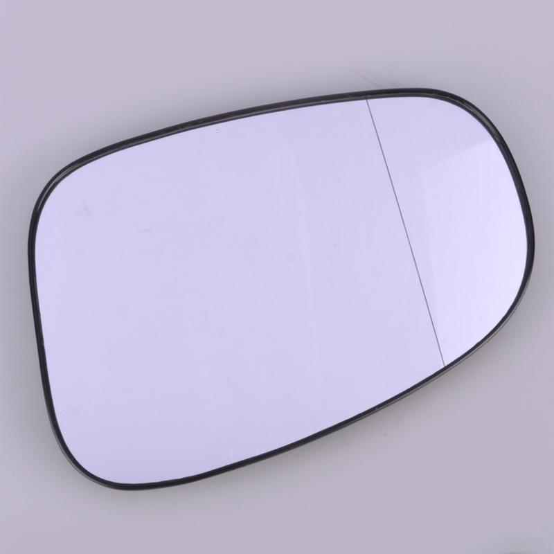 87961-0P060 87961-47180 Left Side Rearview Mirror Glass WITHOUT Backing Plate Heated Fit for Toyota Prius 2010-2015 2016 2017