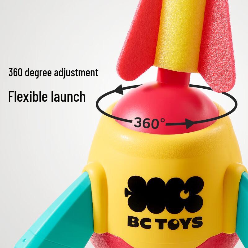 babycare Stomp Rocket Launcher with 3 Rockets
