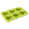 1pc Silicone Cake Mold 6 Christmas Tree Halloween Chocolate Baking Equipment Convenient Environmentally