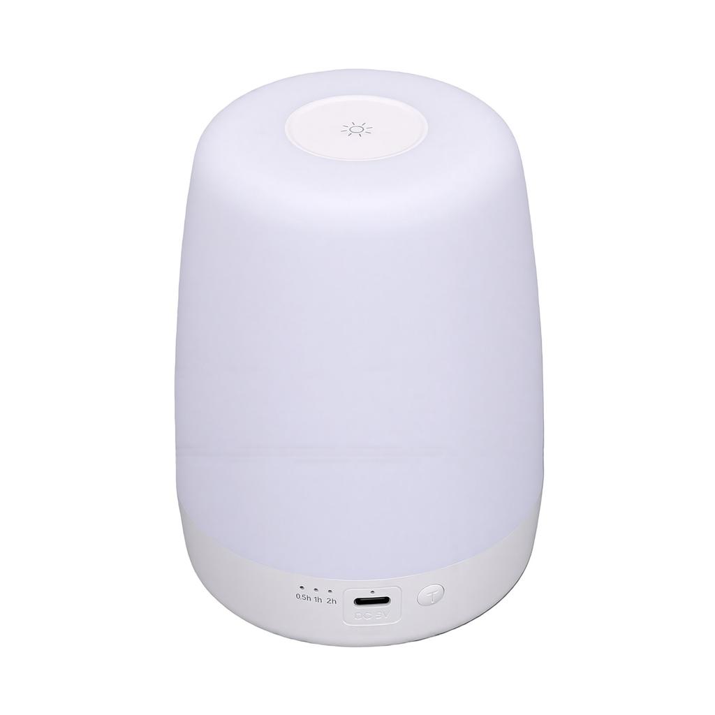 Sleep Night Lamp 670nm Red Dimming Timer USB Rechargeable Portable Touch Control Bedside Light