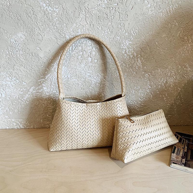Women's 2026 Summer Stylish Single Shoulder Underarm Woven Handbag