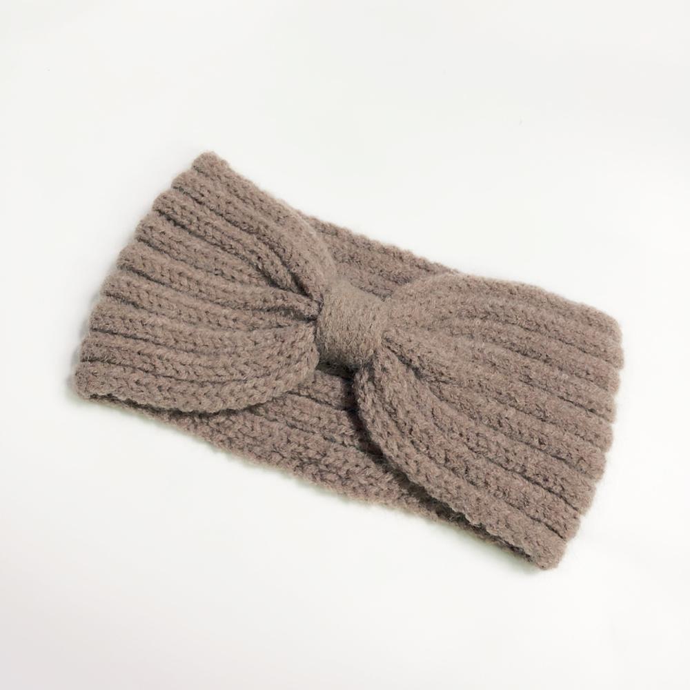 Winter Warm Headband for Women Woolen Knitting Headbands Wool Knitted Elastic Headband Headwear Girls Hair Band Hair Accessories