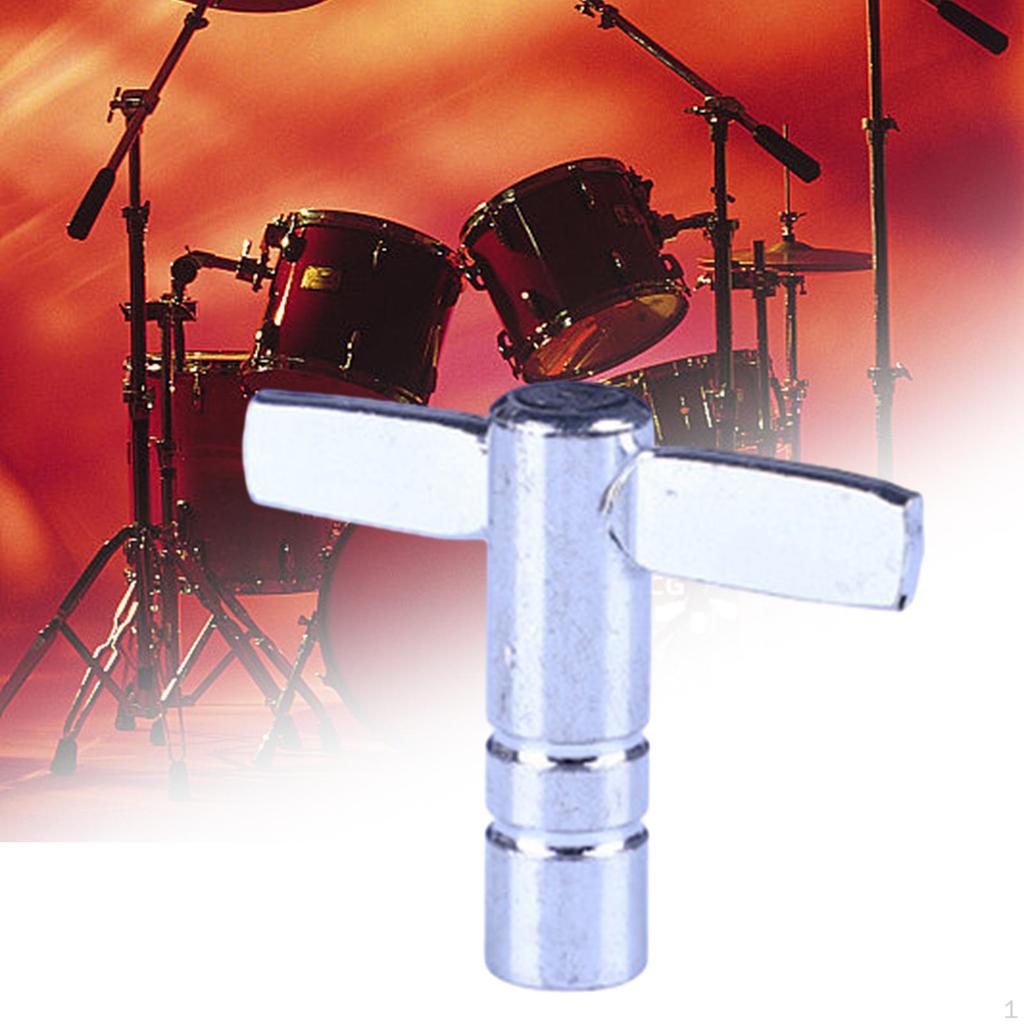 Drum Key Adjustment Wrench for Acoustic and Electronic Drums Metal Drill Bit Universal Sturdy