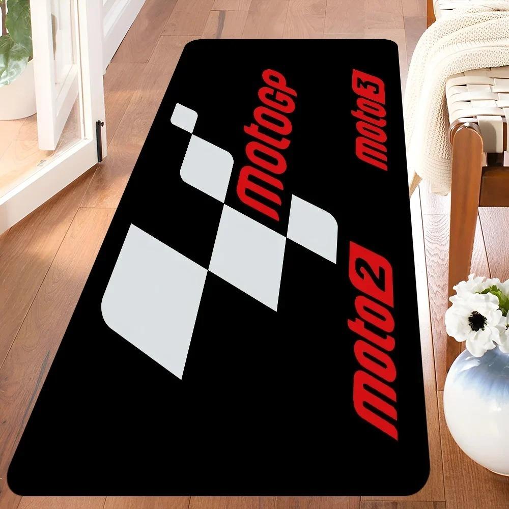 Nordic Style Motorcycle Carpet Rug for Bedroom Living Room Door Mats Soft Home Hotel Decor Decoration Balcony Non-slip Floor Mat