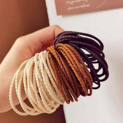 Women's Daily Strong Hair Ties Set of 50
