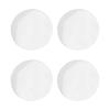 4ks Ploché hodinkové sklíčko 28mm29.5mm Dvojito vypuklé Okrúhle Priehľadný Hodinkový doplnok 1.2mm