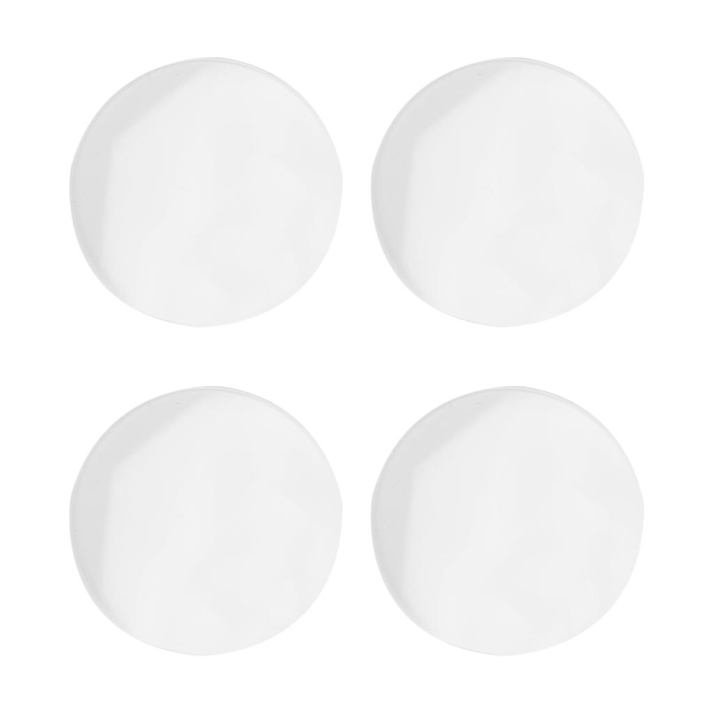 4ks Ploché hodinkové sklíčko 28mm29.5mm Dvojito vypuklé Okrúhle Priehľadný Hodinkový doplnok 1.2mm