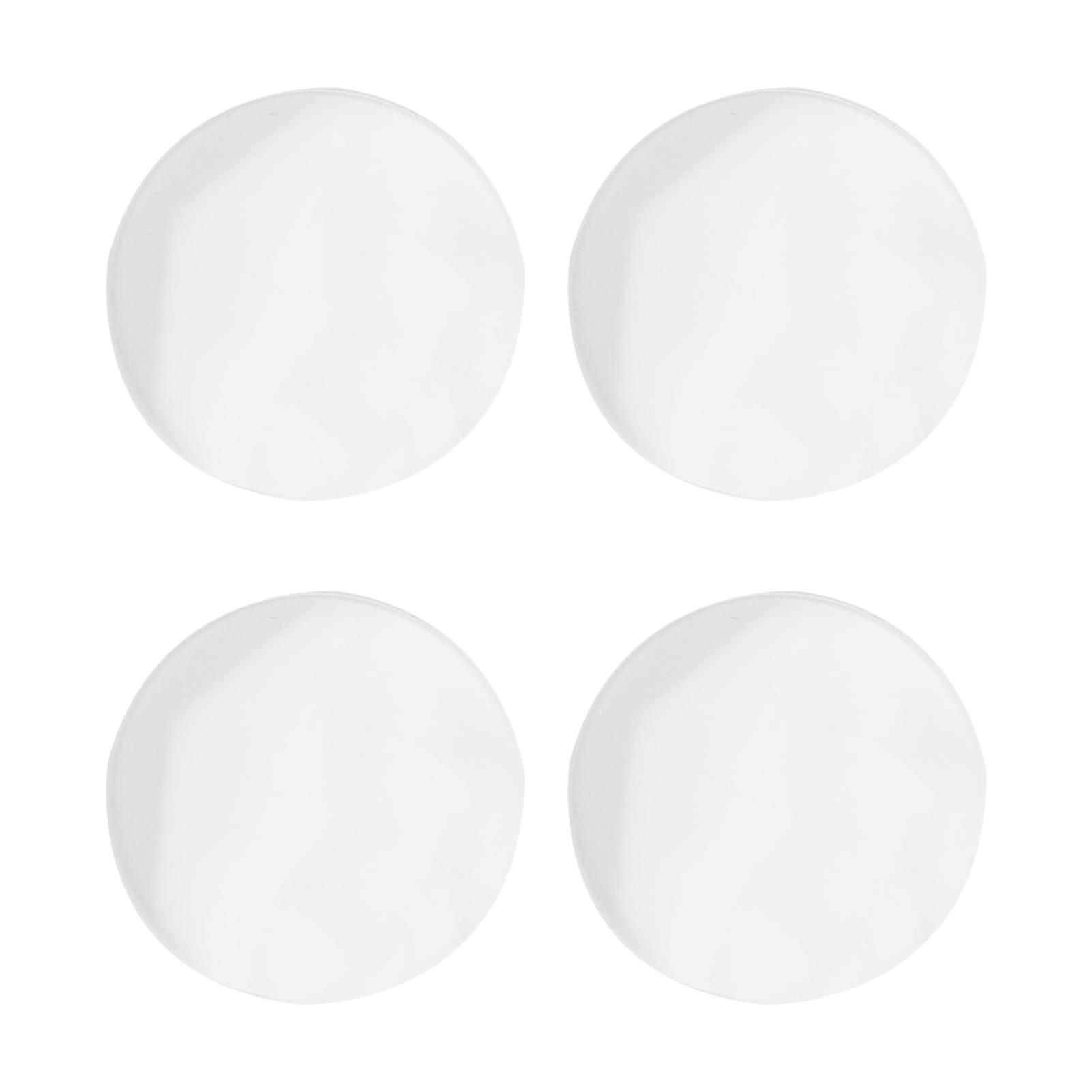 4Pcs Flat Watch Glass 28mm-29.5mm Double Domed Round Transparent Watch Accessory 1.2mm Sapphire crystal glass