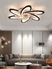 LED Noiseless Dimming Ceiling Lights with Remote Control Lighting Large Fan,lustre Living Room Dining Home Appliance Decoration