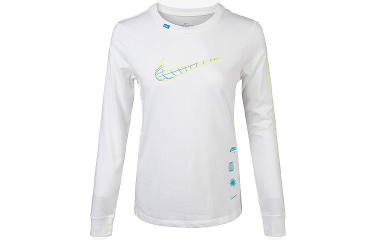Nike Sportswear Women's Crewneck Long-Sleeve T-Shirt White CV9174-100