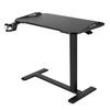 Overbed Table 800 X 450 Mm Mobile Gaming Desk with Hidden Wheels, for Home Office Bed Couch, Height Adjustable Bedside Rolling Laptop Desk, Standing