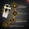 10Pcs W5W Led T10 Led Canbus Light Bulbs Car Parking Position Clearance Lights Interior Map Dome Reading Lamp 12V White