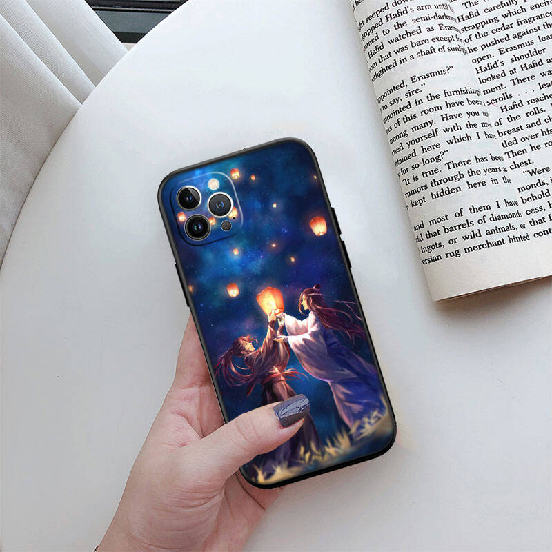 MH91 Mo Dao Zu Shi Phone Shell Case for iPhone 7 8 11 12 13 14 15 16 17 16E XS Pro Max XR X SE Air