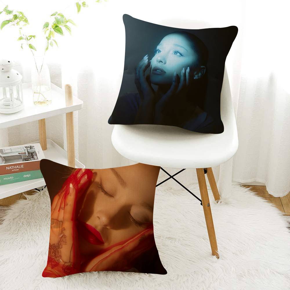 Singer A-Ariana G-Grande Cushion Cover Inches Farmhouse Decor Home Throw Pillow Covers For Couch Decorations