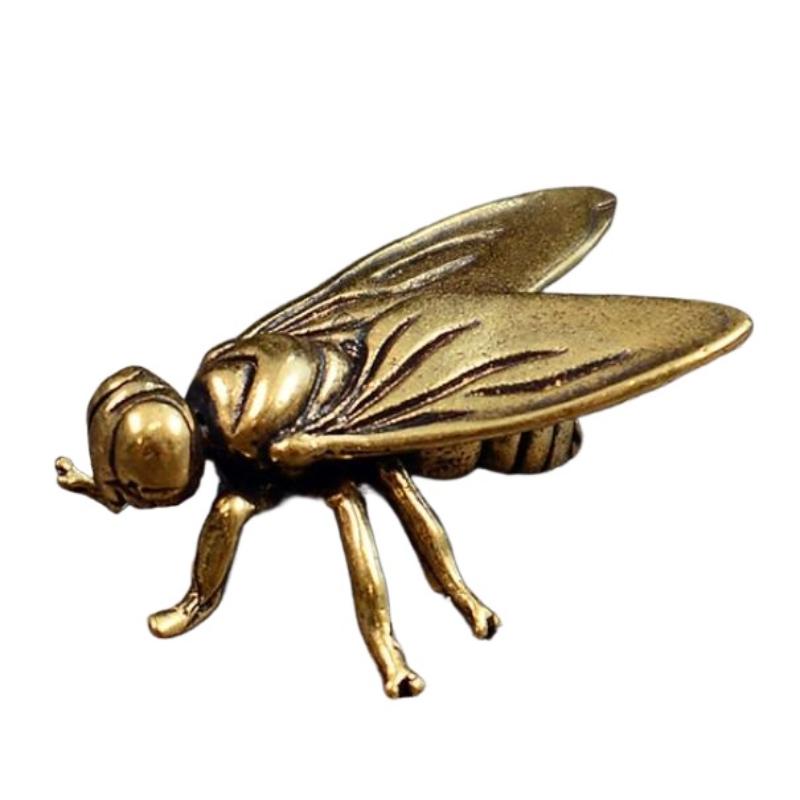 1 Piece Funny Ant Scorpion Crafts Solid Brass Insect Beetles Figurines Collection Desktop Small Ornament Home Decoration 2026