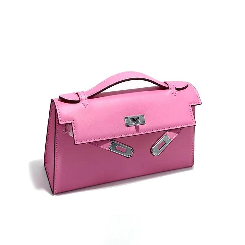 Frühling und Sommer neue Leder Mini Schulter Tragbare Kette Damen Tasche Leichter Luxus