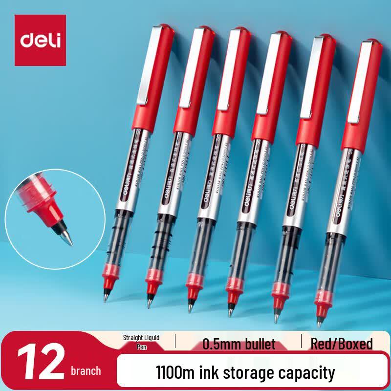 Deli S656 Liquid Ink Pen Set