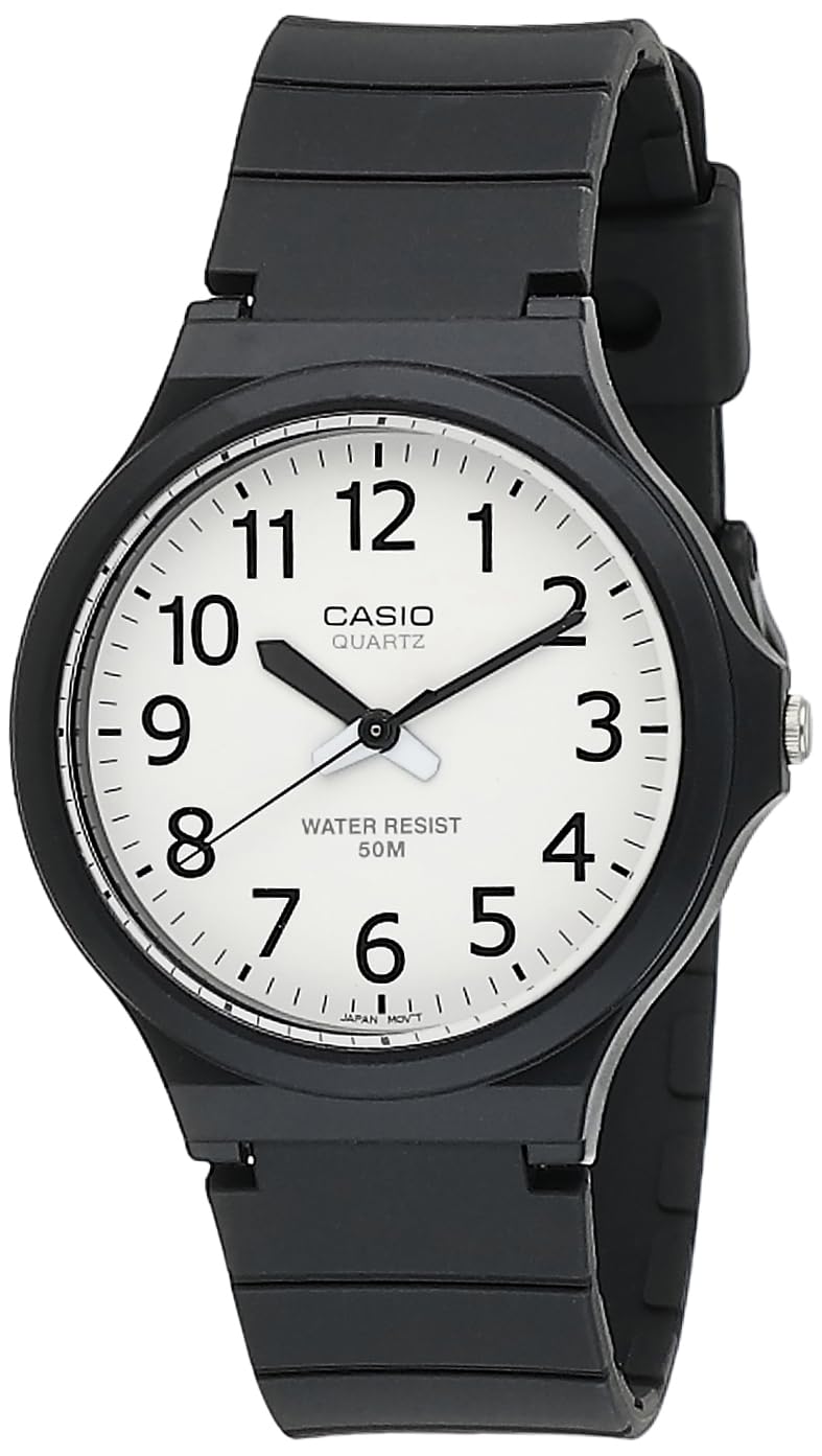 CASIO Basic Analog White and Cheap Casio Watch MW-240-7B MW240-7B Kids  Men s Watch, [Used]