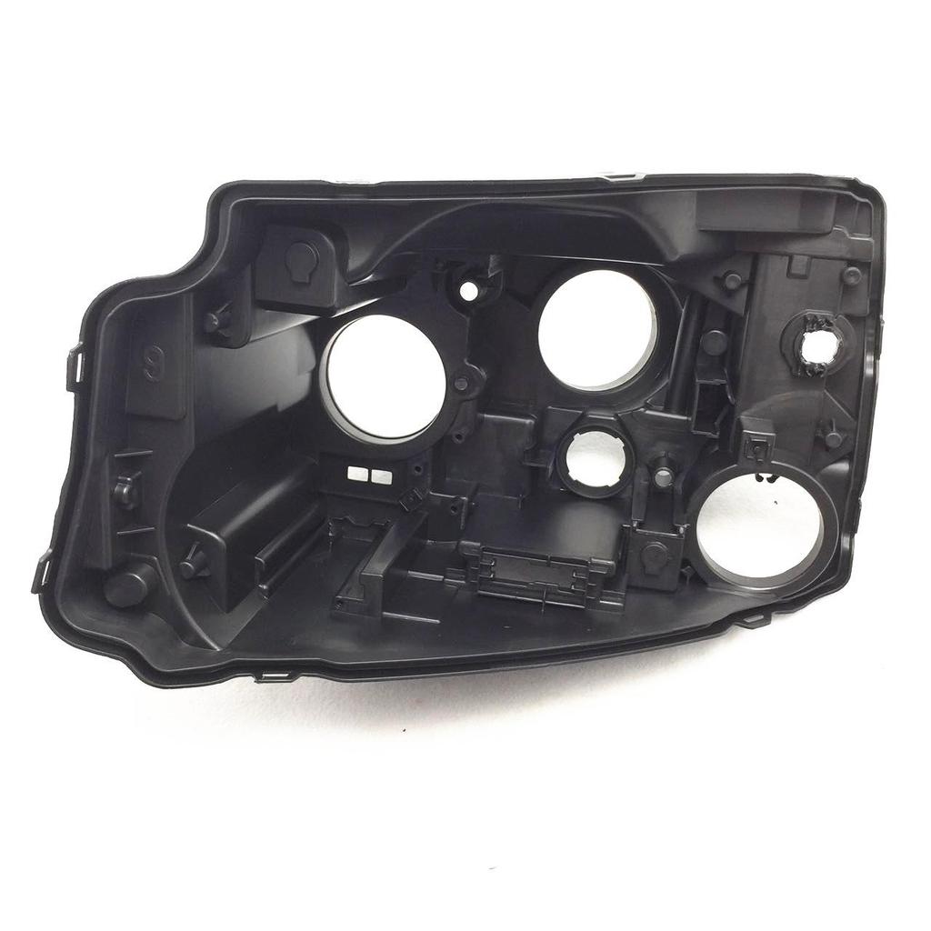 Compatible Headlight Lens & Black Bottom Rear Shell for Land Rover Discovery 4 (2010-2013) Old Model.