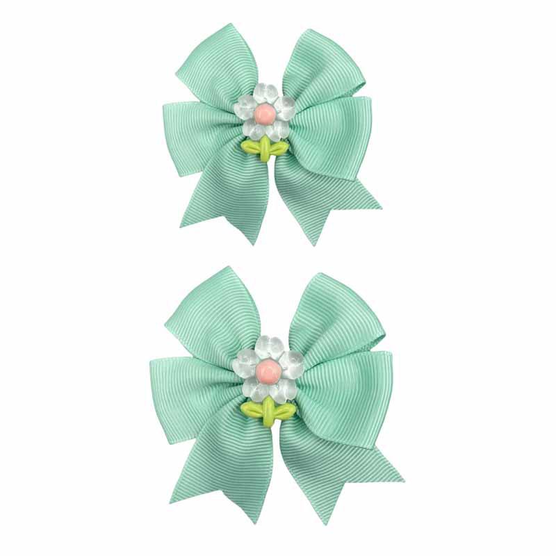 Nuova Pinza per Capelli a Forma di Fiocco Color Caramella Transfrontaliera per Bambini: Accessori Semplici per Capelli e Copricapi