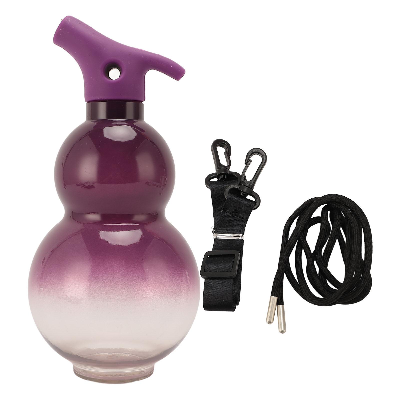 

Gourd Water Bottle PET Large Capacity Portable Gourd Drinking Bottle for Sports Travel Role Playing