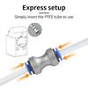 Precisions Teflons Feed Tube Connectors Material Pipe Expansion Por for 3D Printers P1P P1S X1 X1C X1E PTFE FDM