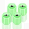 2025 For BMW MINI 4Pcs Luminous Car Tire Valve Caps Badge Emblem Styling For MINI Cooper Fridge One S F56 R57 R58 R60 JCW Countr