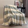 Pluche melkvliesdeken met hoog gramsgewicht: Dubbelzijdige, Dikke, Warme Bank/Slaapbank Plaid