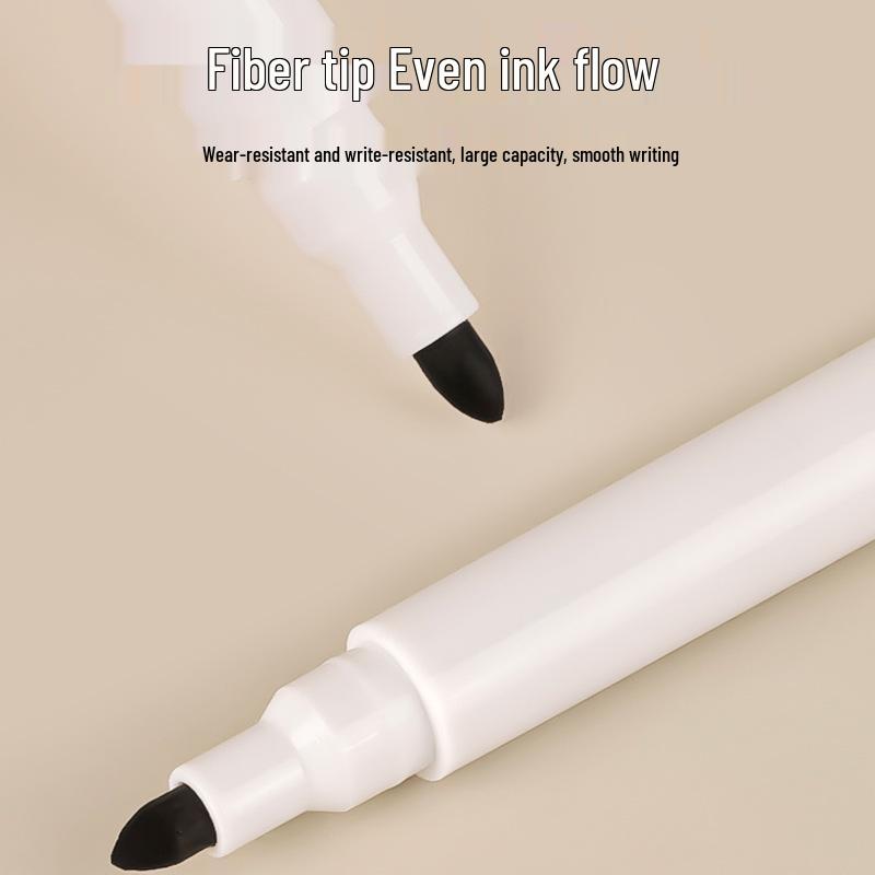 Erasable Oil-Based Brush Tip Marker for Baby Drawing Board - Non-Magnetic, Available In Large and Small Sizes