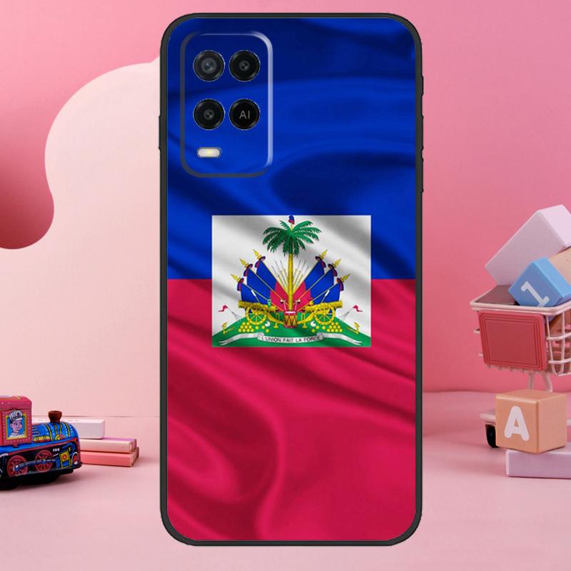

Vintage Haiti Haitian Flag Case For Oppo A78 A38 A18 A98 A58 A60 A80 A40 A96 A76 A16 A94 A74 A54 A15 A17 A57 A77 A5 Pro OPPO A98 5G