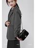 2025 Women's Vintage Diamond Pattern Handbag - Versatile Small Crossbody with Metal Chain