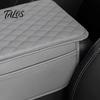 Faux Leather Center Console Pad Car Cover, Armrest Cover for Car, Cushion Universal Middle with Side Storage Pockets Box