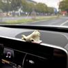 Gerinkoken Cat Car Dashboard Decoration, Cat Figure Car Decoration, Resin Cat Figurine for Vista