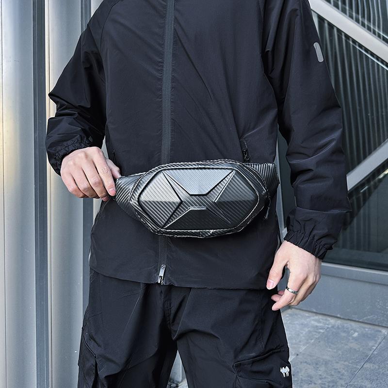 Módní voděodolné batohy do pasu jednobarevné balení Fanny Pack Unisex tašky na opasek Neformální cestování Úložný prostor na telefon taška na hrudi Crossbody kabelka