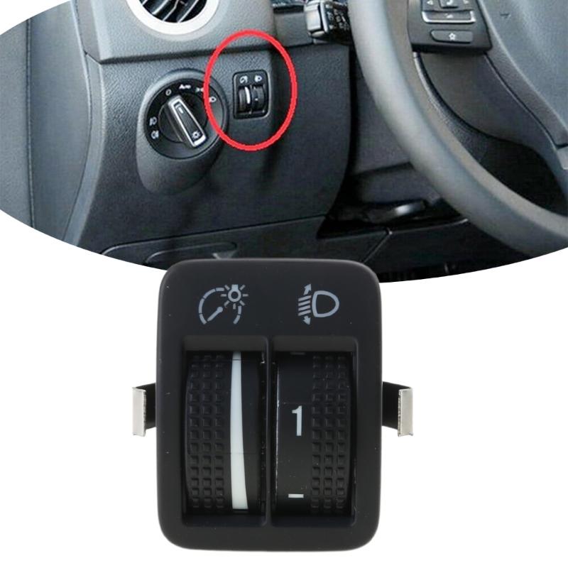 Armaturenbrett Scheinwerfer Dimmer Helligkeitseinstellung Schalter für 2008-2015 5ND941333 5N0941333 5ND941333A Ersatzteil