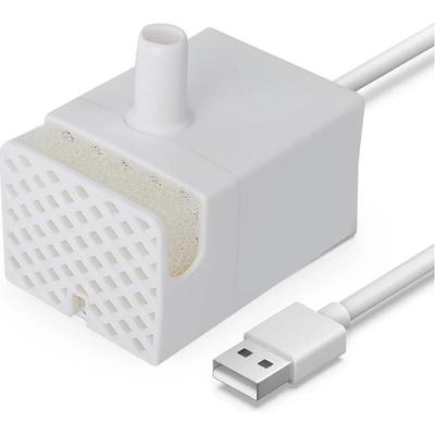 Replacement Pump with Light for Cat Water Fountain, Pet Dog Water Dispenser Ultra Quiet Water Pump with 4.9ft Power Cable
