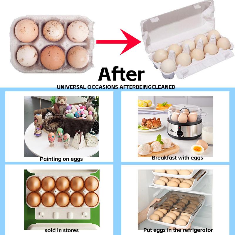 Silicone Egg Cleaner Silicone Washer Easy To Store Household Egg Brush Chicken Duck Egg Cleaning Brush Kitchen Accessories