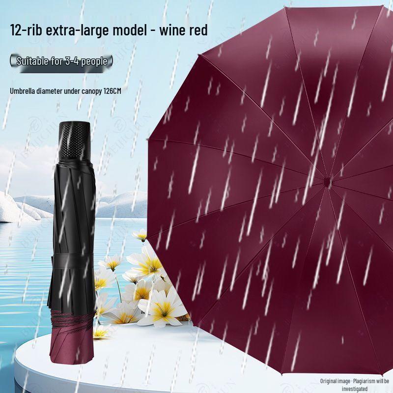 Hanyou Oversized Dual-Use Long-Handle Umbrella