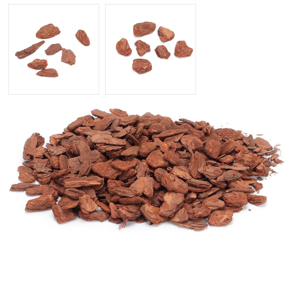 Bark Bedding Reptile Box Bedding Pine Bark Granule Bedding for Tortoises Lizards