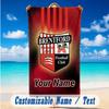 Beach Towel Custom Name Text, Quick Dry Large Towel For Beach HomeBrentford Football