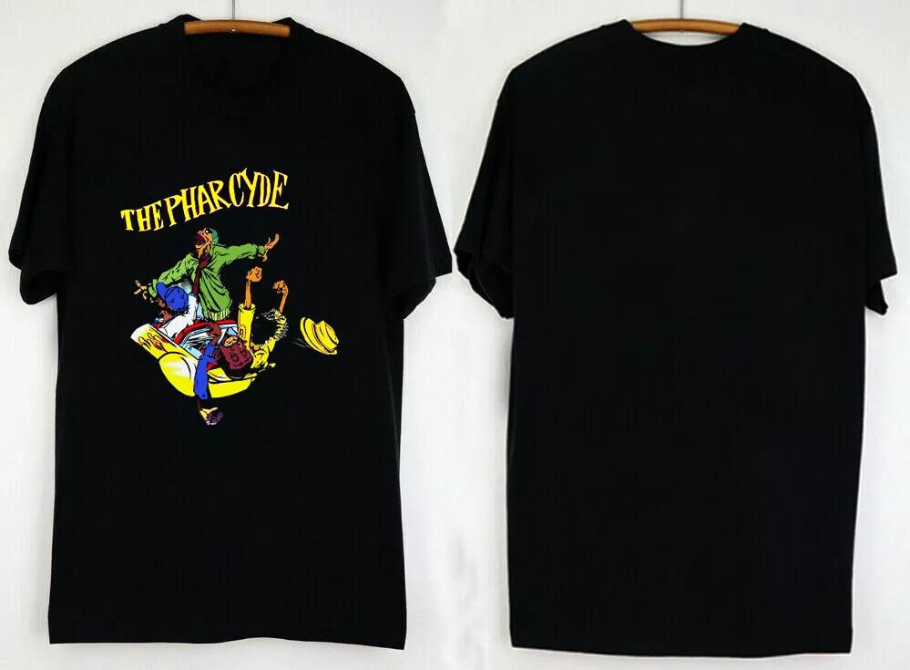 Vtg The Pharcyde Band Music Lover Cotton Black All Size Unisex Shirt CM760 XXL