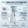 Eye Steam Device Eye Mister for Dry Eye Heated Eye Steam Sprayer for Moisturize Eye Treatment Portable Mini Soothing Steamer Eye Care Relieve Fatigue