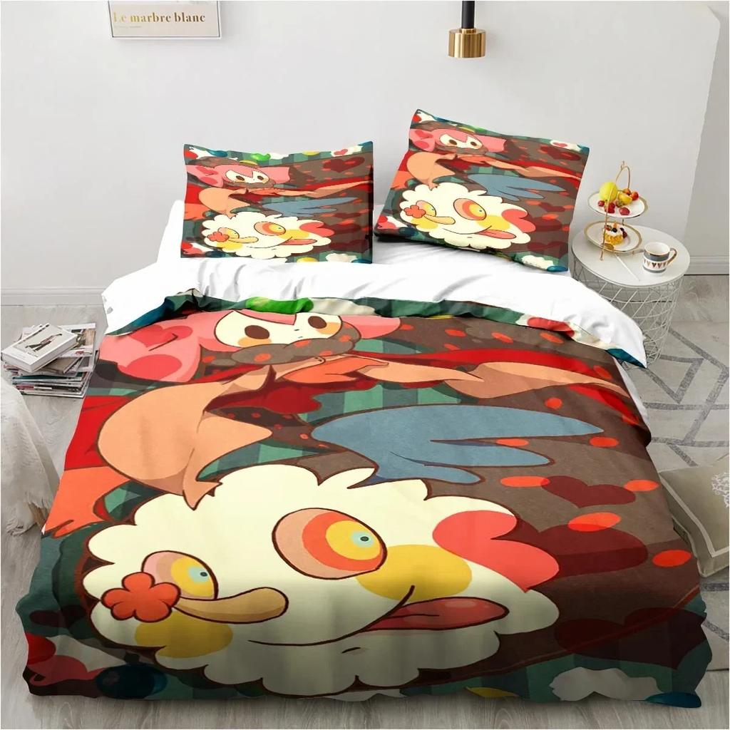 Puella Magi Madoka Magica Bedding Set Bedroom Soft Modern Bedspreads Comefortable Kids Duvet Cover Quilt Cover And Pillowcase