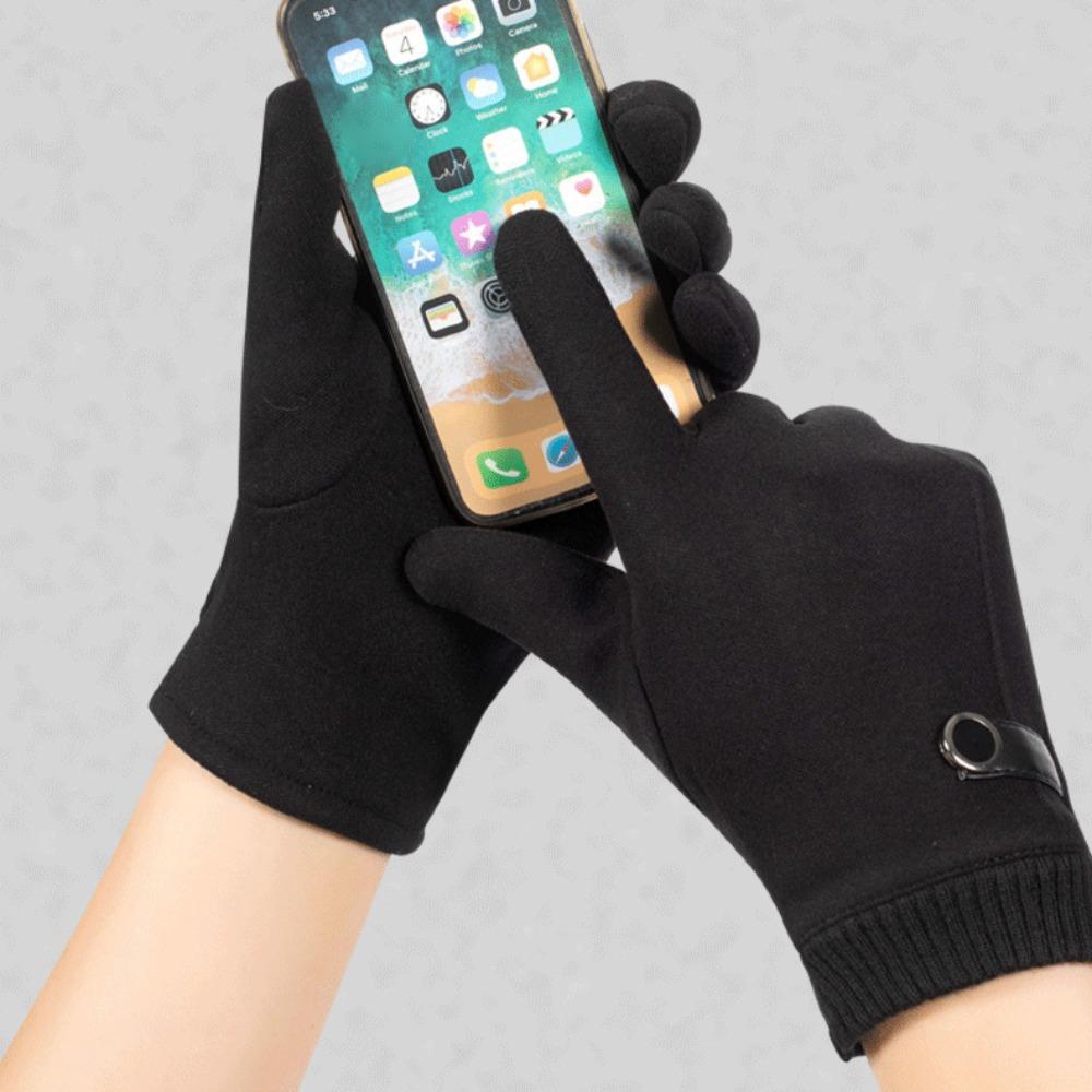 Touchable Screen Touch Screen Gloves Warm Skiing Gloves New Full Finger Gloves  Women Men