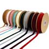 1 Roll 1Cm Width Flocking Ribbon Dark Green Cloth Ribbon Accessories For Gift Wrapping Diy Ribbons Wedding Party Craft Supplies