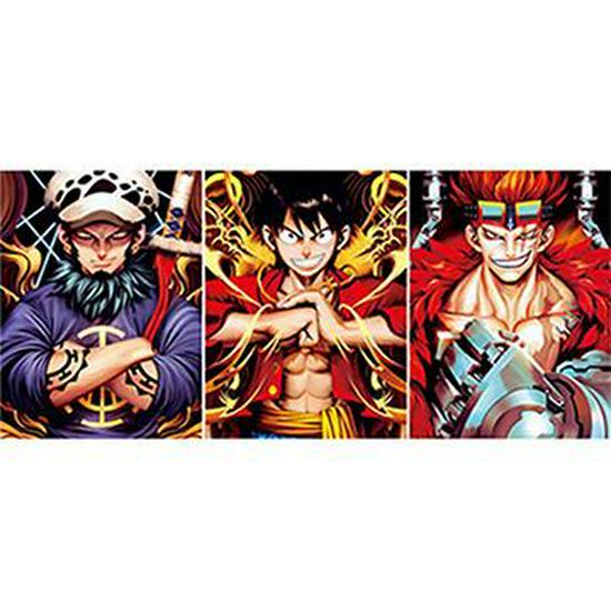 One Piece 3D Anime Farbverlauf Lentikular Stereoskopisches Gemälde