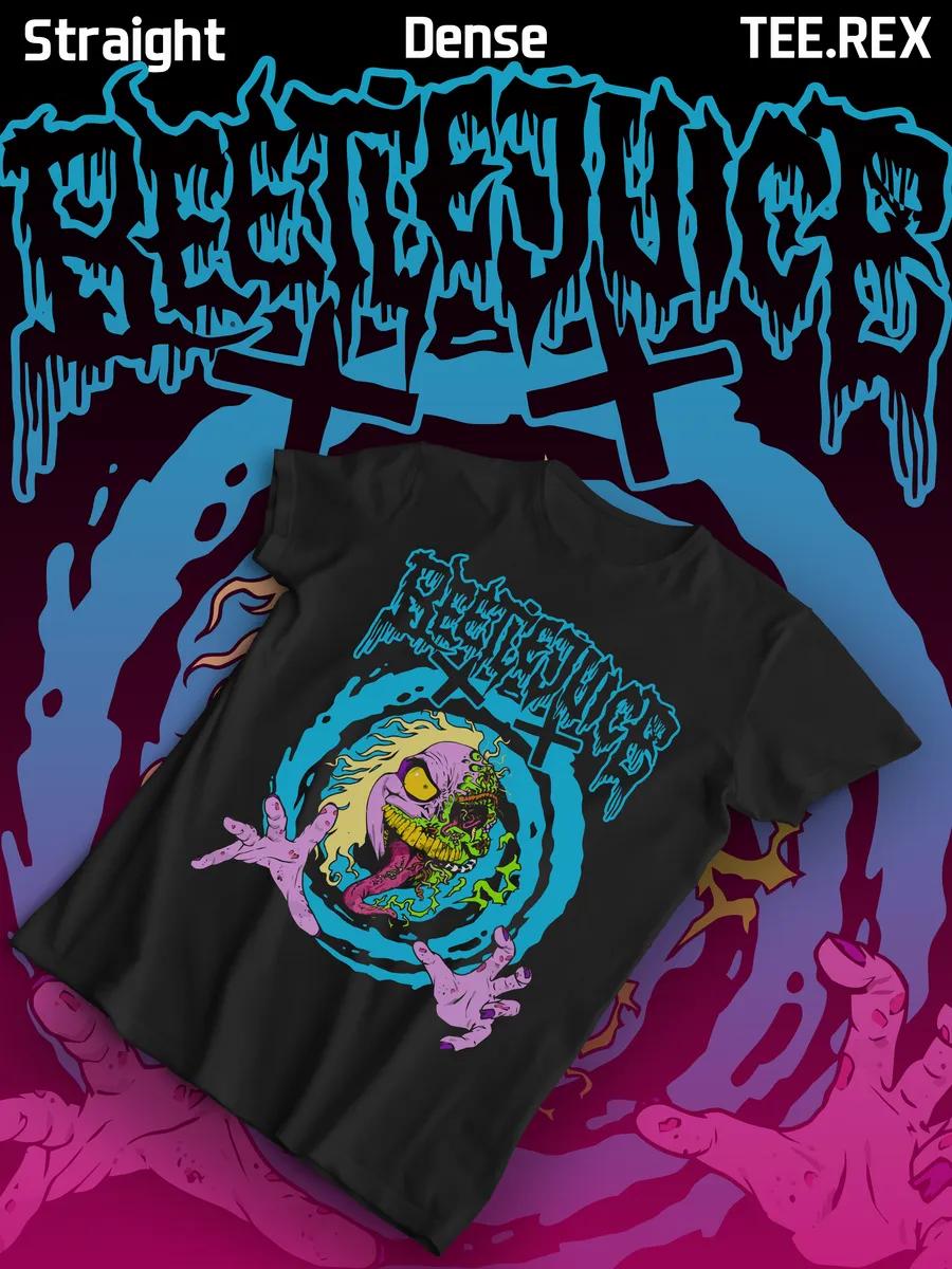 T-shirt with Beetlejuice print S