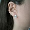 Silver Earrings with Cubic Zirconias, Emallu (60002254)
